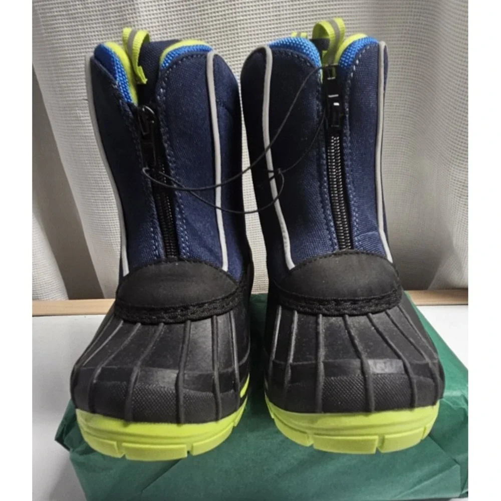 NWT Arctic Shield Sintetico waterproof insulated blue snow boot boy US 10/EU27.5